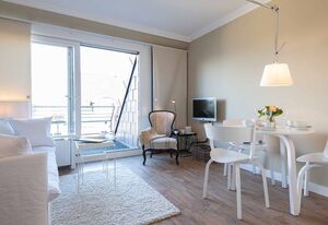 Nest am Dorfteich, App. 21 – Gemütliche 2-Zimmer DG-Ferienwohnung auf ca. 40 m² Wohnfläche, für 2 Personen