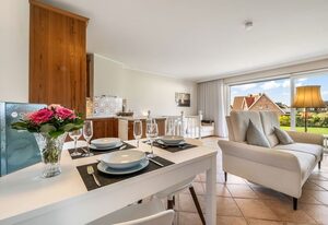 Domizil Strandpartie – Strandnahe 2-Zimmer Ferienwohnung mit ca. 60 m², für bis zu 3 Personen