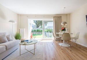 Lornsen-Hof, App. 2 – Moderne Ferienwohnung im EG mit 2 Zimmern auf ca. 50 m², für max. 2 Personen