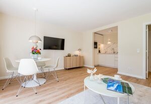 Lornsen-Hof, App. 2 – Moderne Ferienwohnung im EG mit 2 Zimmern auf ca. 50 m², für max. 2 Personen