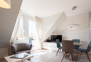 Domizil Strandläufer – Lichtdurchflutete 3-Zimmerwohnung mit ca. 68 m², für bis zu 4 Personen