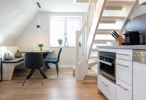 Strandgut Wohnung 6 – Appartement im Haus Strandgut mit 2 Zimmern auf ca. 65 m², für 2 Personen.