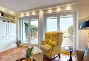 Heideblick – Exklusive Ferienwohnung mit wunderbarem Blick auf das Munkmarscher Watt.