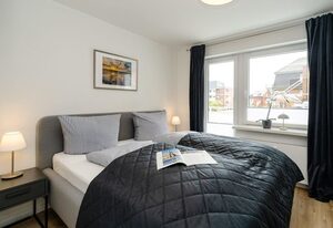 Möwe – Moderne, frisch renovierte 2-Zimmer Whg. mit Balkon und WLAN in Westerland.