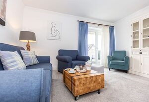 Jamé – Helle 2-Zimmer Whg. mit Balkon, PKW-Stellplatz und WLAN in Westerland.