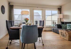 Haus Dünenwall, App. 1 – Strandnahes Hausteil mit ca. 80 m² und 3 Zimmern, für bis zu 4 Personen
