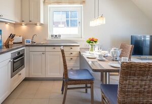 Strandhaus Whg. 2 – Strandnahe 3-Zimmer Ferienwohnung auf ca. 45 m² Wohnfläche, für 2 Personen