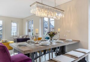 Hüs Maxi – Luxus-Hausteil in beliebter Wohngegend auf ca. 170 m² für bis zu 7 Personen.