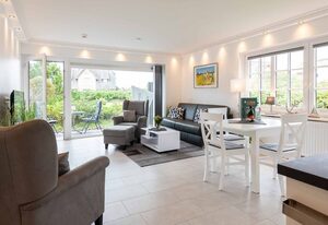 Sylt4me – 2-Zimmer Ferienwohnung am Dorfteich mit ca. 50 m², für bis zu 3 Personen.