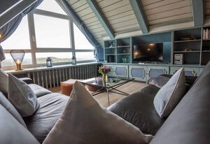 Haus Fernsicht, App. 4 – Große 4-Zimmer Ferienwohnung mit Meerblick auf ca. 90 m², für bis zu 5 Personen