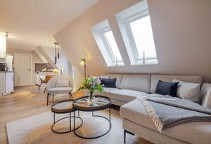 Strandgut Wohnung 8 – Appartement im Haus Strandgut mit 2 Zimmern auf ca. 80 m², für 2 Personen.