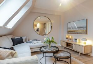 Strandgut Wohnung 8 – Appartement im Haus Strandgut mit 2 Zimmern auf ca. 80 m², für 2 Personen.