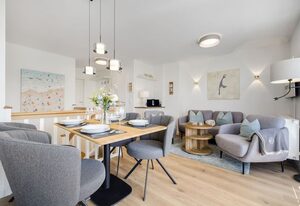 LH Dwarslöper, App.1 – Neue und strandnahe 3-Zimmer-Ferienwohnung mit ca. 75 m², für bis zu 4 Personen