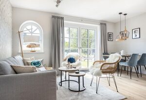Strandgut Wohnung 4 – Appartement im Haus Strandgut mit 3 Zimmern auf ca. 80 m², für max. 4 Personen.