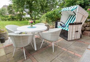 SylterPferdchen, Landhaus Köövenhüs – Gemütliche Ferienwohnung mit 3 Zimmern auf ca. 73 m², für max. 4 Personen.