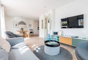 Landhaus Hygge – Exklusives Luxus-Hausteil mit ca. 130 m² und 4 Zimmern, für bis zu 6 Personen.