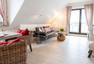 Logenplatz Fernsicht – Gemütliche 2-Zimmerwohnung mit ca. 40 m² für 2 Personen mit herrlichem Meerblick