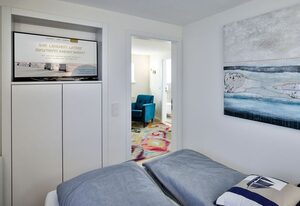 Beachside – Strandnahes Appartement für bis zu 6 Personen mit Sauna & Garten in Westerland