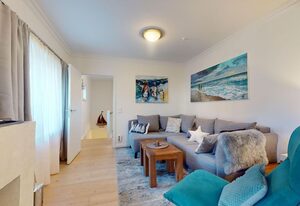 Beachside – Strandnahes Appartement für bis zu 6 Personen mit Sauna & Garten in Westerland