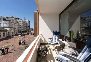 Strandstraße – Gemütliches, zentrales 1-Zimmer App., strandnah, Balkon, Stellplatz, WLAN.
