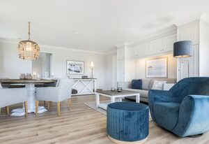 Haus Weissenburg Whg. EG West – 2-Zimmer-Ferienwohnung in strandnaher Lage mit ca. 65 m², für max. 2 Personen