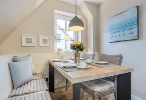 Strandgut Wohnung 9 – Appartement im Haus Strandgut mit 2 Zimmern auf ca. 60 m², für 2 Personen.