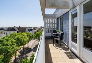 Sylter Koje – Modernes und zentrales 3-Zimmer App. mit Balkon, WLAN. Haustiere erlaubt.