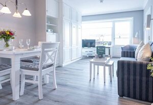 Syltdomizil Morgensonne – Helle 2-Zimmerwohnung mit ca. 39 m² in zentraler Lage, für 2 Personen
