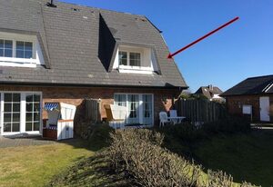 SyltStern Haus Hasenkuhle – Helle 3-Zimmerwohnung mit ca. 55m², für bis zu 4 Personen.