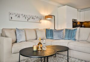Lornsendüne – Moderne Wohnung in absolut strandnaher Lage von Westerland mit Terrasse.