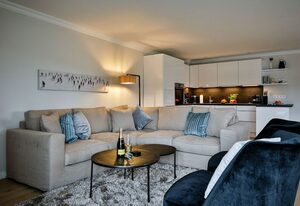Lornsendüne – Moderne Wohnung in absolut strandnaher Lage von Westerland mit Terrasse.