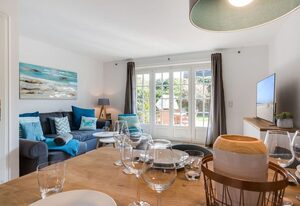 Nordic Hüs – Appartement im EG/UG mit ca. 76 qm Nutzfläche für bis zu 4 Personen.