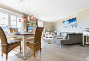 Strandresidenz, Wohnung Föhr – Den Strandübergang nahezu vor der Haustür? Dann ist die Strandresidenz ideal ! .