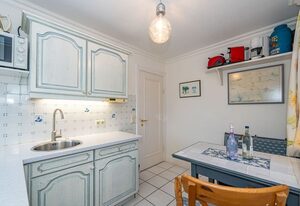 Kajüte – Friesische 2-Zimmer-Ferienwohnung mit Terrasse.
