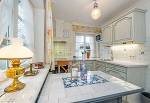 Kajüte – Friesische 2-Zimmer-Ferienwohnung mit Terrasse.