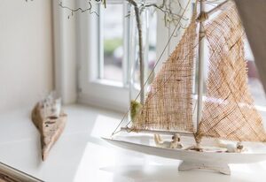 Haus am Meer, Strandmuschel – Unmittelbar am Strand gelegenes, sehr großzügiges 3-Raum-Appartement im OG&DG.