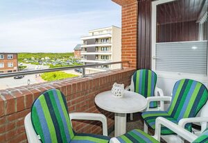 Atrium – 2-Zimmer-Ferienwohnung für max. 4 Personen mit Balkon. - nur 300 bis zum Strand!