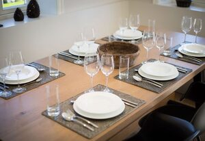 Hüs Kjerte – Luxushausteil unter Reet. Ca. 126 qm Nutzfläche für bis zu 6 Gäste im EG/UG/OG