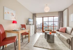 Atlantik, App. 10a – Helles Appartement im 1. Obergeschoss, ca. 29 qm Nutzfläche für 2 Personen.