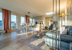 High end Penthouse – Exklusives Penthouse auf Sylt mit Balkon, in Strandnähe.