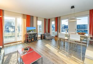 High end Penthouse – Exklusives Penthouse auf Sylt mit Balkon, in Strandnähe.