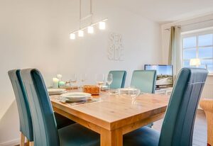 Atlantik, App. 10 – 3-Raum-Appartement im OG/DG Ca. 75qm² Nutzfläche für bis zu 4 Personen.