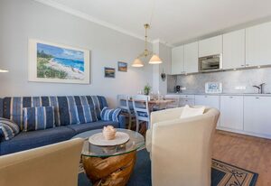 Atlantik, App. 5 – Appartement im Erd- und Untergeschoss, ca. 75 qm für bis zu 4 Personen.