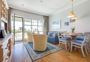 Atlantik, App. 5 – Appartement im Erd- und Untergeschoss, ca. 75 qm für bis zu 4 Personen.