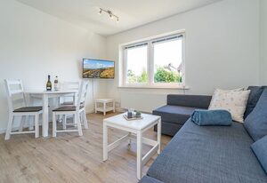 Strandnah – Ebenerdige 2-Zimmer-Ferienwohnung - nur 600 Meter zum Strand.