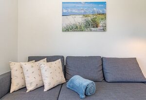 Strandnah – Ebenerdige 2-Zimmer-Ferienwohnung - nur 600 Meter zum Strand.