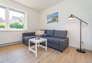 Strandnah – Ebenerdige 2-Zimmer-Ferienwohnung - nur 600 Meter zum Strand.