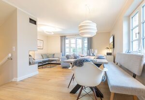 Neptuns Nest – Hausteil mit ca. 144m² Nutzfläche im UG/EG/OG/DG für bis zu 7 Personen.