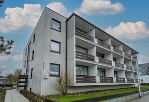 Bismarck-Koje – 1-Zimmer-Ferienwohnung mit Balkon und Parkplatz. - nur 450m bis zum Strand!