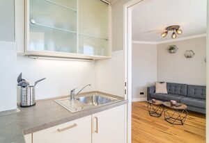 Strandnest – Moderne Ferienwohnung für 2 Personen mit Balkon - nur 300 Meter zum Strand.